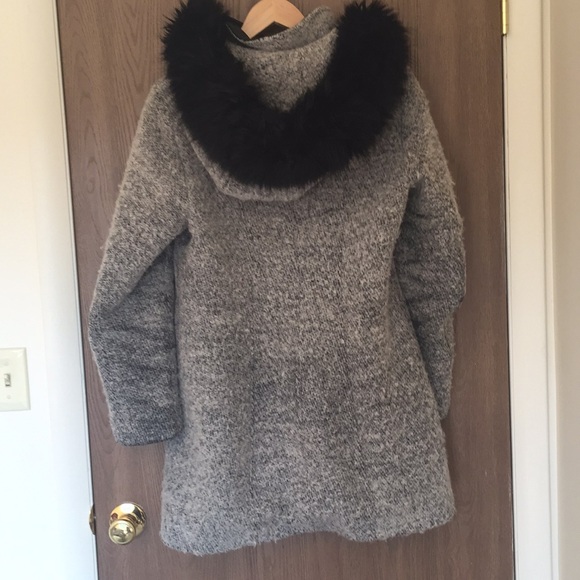 Calvin Klein hooded wool blend jacket - Picture 5 of 8